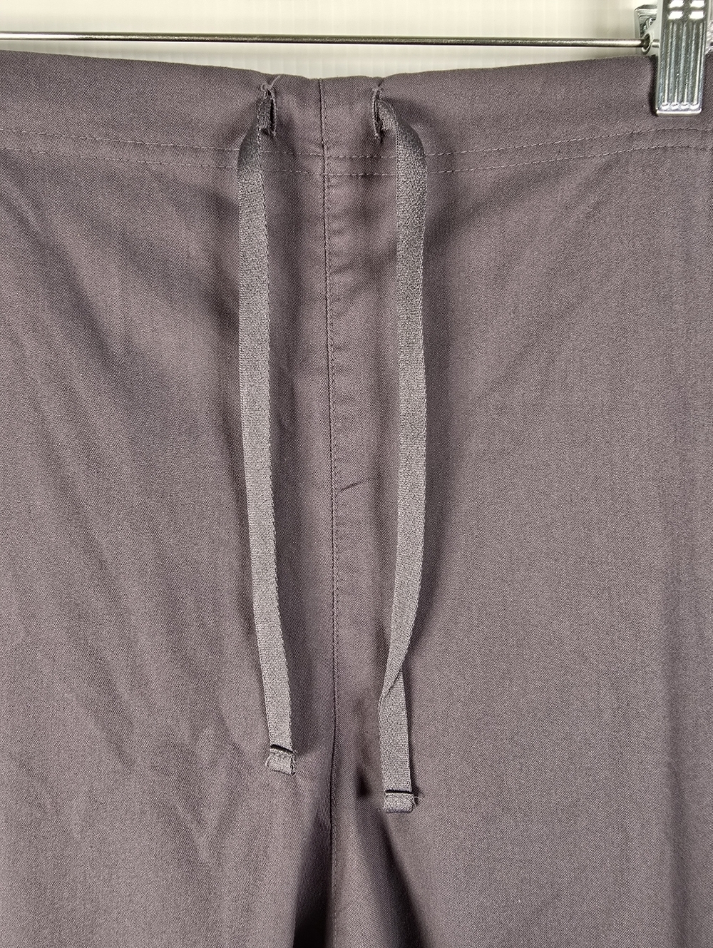 Carhartt Women's Dark Grey Scrubs Baggy Pants Pocket Gray Drawstring Size 3X - Picture 4 of 12